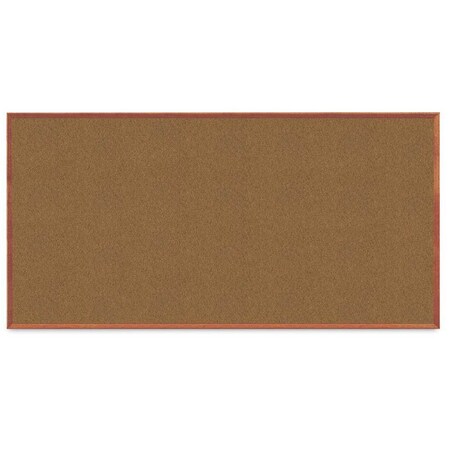 United Visual Products Slim Style Indoor Enclosed Corkboard, 24 UVRDS23SBH-SATIN-ULTMAR